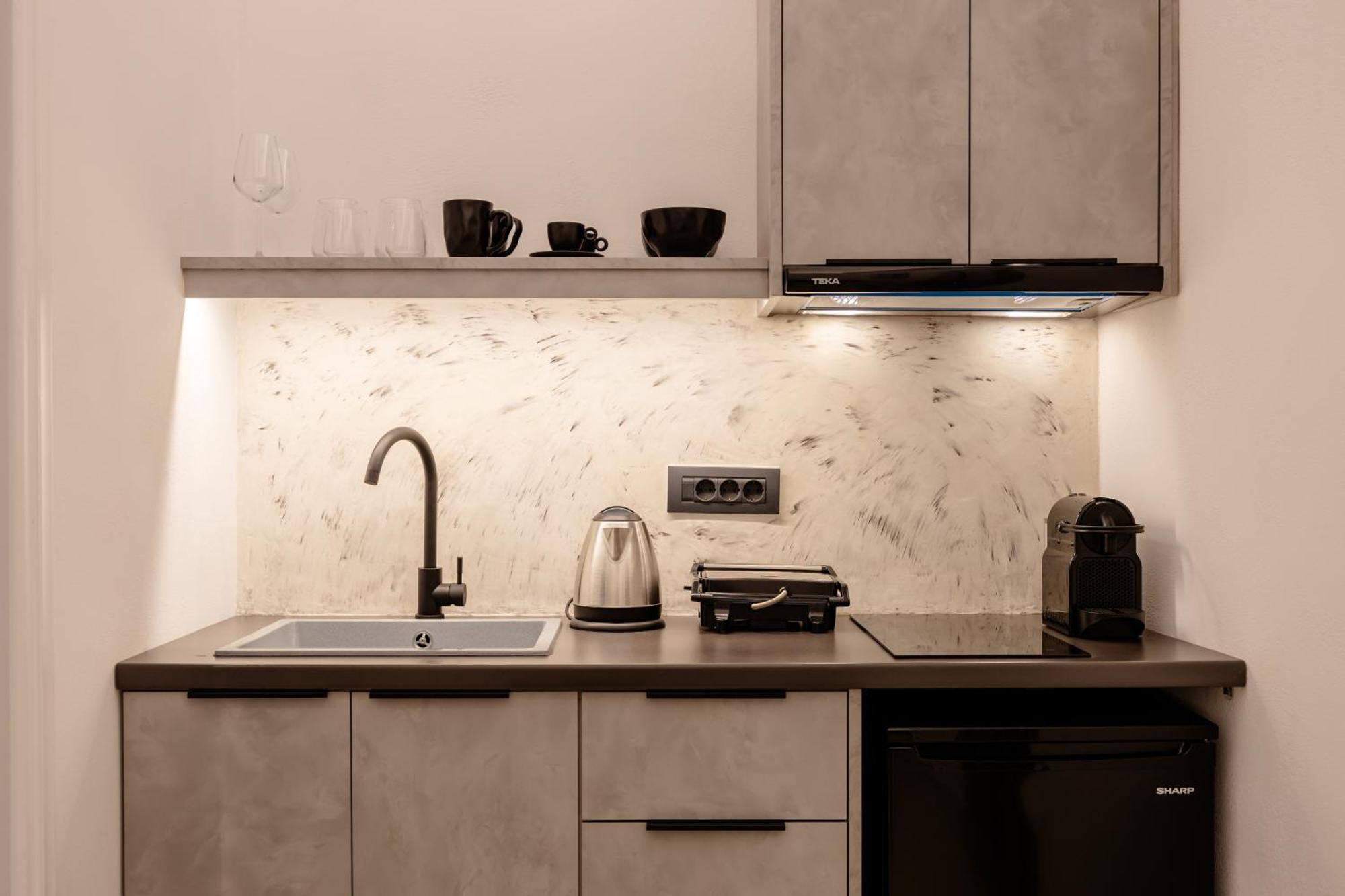 Nastram Suites Oia Phòng bức ảnh